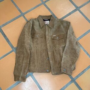 Iron and Resin Made in USA Waxed Canvas Work Jacket